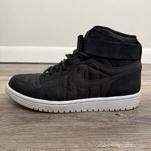 Jordan 1 Retro High Strap Black Anthracite Men’s Shoes-size 8 *like NEW*
